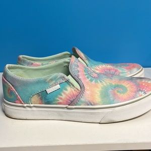 Tye dyed Vans
